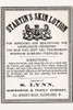 An English Victorian dermatological lotion to improve the skin, or so it is claimed. Poster Print by unknown - Item # VARBLL0587268301