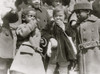 Three children standing on the lawn at the White House. Poster Print - Item # VARBLL0587634138