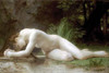 Nude rests on ground over a spring Poster Print by Bouguereau - Item # VARBLL0587262281