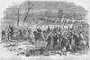 General McClellan arrives to take command of the Siege of Yorktown, Virginia Poster Print by Frank  Leslie - Item # VARBLL0587324570