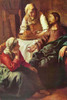 Christ with Mary and Martha seated at a table and serving bread Poster Print by Johannes  Vermeer - Item # VARBLL058726327x