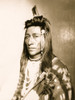 Half-length portrait of male Indian in native dress, facing left. Poster Print - Item # VARBLL058751167L