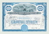 Stock certificates are like currency, sharing value and beauty on the face.  This cancelled certificate captures a moment in history as technology advances and big business moves forward. Poster Print by unknown - Item # VARBLL0587003146