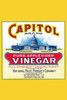 Original label for a pure apple cider vinegar by the National Fruit Product Company sold under the Capitol brand and showing the building of the U.S. Capitol. Poster Print by unknown - Item # VARBLL0587334797