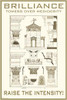Brilliance towers overs mediocrity - raise the intensity. Poster Print by Wilbur Pierce - Item # VARBLL0587223677