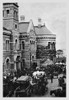 Immigrants arriving at the Immigrationcenter, Barge Office, Battery Harbor, New York.  This center was replaced in 1892 by Ellis Island as the port of entry for immigrants. Poster Print by unknown - Item # VARBLL058702559x