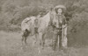 Cowboy Scout "Wild Burt," Ca. 1880S. Great Outdoor Photograph Of This Cowboy Scout With His Leather Chaps, Huge Large Brim Hat, Kerchief, And Long Gun. Poster Print by Smith of Cooperstown - Item # VARBLL0587404515