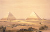 Pyramids of Geezeh Poster Print by David Roberts - Item # VARBLL0587422513