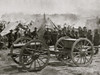 The Peninsula, Va. A 12-pdr. howitzer gun captured by Butterfield's Brigade near Hanover Court House, May 27, 1862 Poster Print - Item # VARBLL058753632L