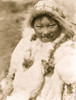 Half-length portrait of Uyowutcha, an Eskimo child, dressed in fur clothing, Nunivak Island, Alaska. Poster Print - Item # VARBLL058747114L