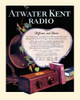 Back cover advertisment for the Atwater Kent Radio - Different and Better from the 1927 issue of Etude magazine. Poster Print by unknown - Item # VARBLL0587435917