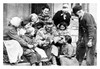 an American soldier surrounded by a happy group of French children and civilians in the town of Brieulles-sur-Bar, Ardennes department, France, Europe during World War I. Poster Print by unknown - Item # VARBLL0587032359