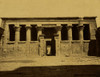 Courtyard and temple with columns connected by panels. Temple of Edfu Poster Print - Item # VARBLL058754012L