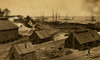 Railroad station and a view of the wharf in City Point, now known as Hopewell, Virginia. Poster Print - Item # VARBLL058745606L