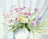 Vase Of Flowers On Window Ledge Poster Print By Malcolm Greensmith ® Adrian Bradbury/Mary Evans - Item # VARMEL10271290