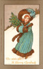 Christmas Girl By Florence Hardy Poster Print By Mary Evans/Peter & Dawn Cope Collection - Item # VARMEL10240241
