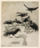 The Seven Ravens Poster Print By Mary Evans Picture Library/Arthur Rackham - Item # VARMEL10134044