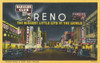 Virginia Street At Night  Reno  Nevada  Usa Poster Print By Mary Evans / Pharcide - Item # VARMEL10642639