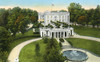 Washington Dc  Usa - The White House - East Entrance Poster Print By Mary Evans / Grenville Collins Postcard Collection - Item # VARMEL10901988
