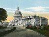 Washington Dc  Usa - The Us Capitol Building Poster Print By Mary Evans / Grenville Collins Postcard Collection - Item # VARMEL10901946