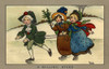 Skating On The Ice Poster Print By Mary Evans Picture Library/Peter & Dawn Cope Collection - Item # VARMEL10582640