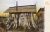 Cedar Stump Residence  Oregon Poster Print By Mary Evans / Grenville Collins Postcard Collection - Item # VARMEL10434015