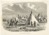 Native American Sioux Village Near Fort Laramie  Usa Poster Print By Mary Evans Picture Library - Item # VARMEL10007212