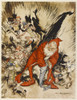 Santa Filling Stockings Poster Print By Mary Evans Picture Library/Arthur Rackham - Item # VARMEL10032871