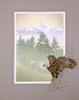 Bald Eagle And Mountain Scenery Poster Print By Malcolm Greensmith ® Adrian Bradbury/Mary Evans - Item # VARMEL10271287
