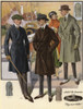 Men In Raglan And Ulsterette Coats From The 1920S Poster Print By ® Florilegius / Mary Evans - Item # VARMEL10935730