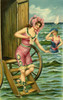 Bathing Machine Poster Print By Mary Evans Picture Library/Peter & Dawn Cope Collection - Item # VARMEL10582539