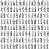 Repeating Pattern - Figurines Poster Print By ® Mary Evans Picture Library - Item # VARMEL11089989