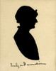 Profile Portrait - Silhouette Poster Print By ®H L Oakley / Mary Evans - Item # VARMEL10587869