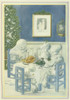 Snow Family Christmas Dinner By Oliver Herford Poster Print By Mary Evans/Peter & Dawn Cope Collection - Item # VARMEL10252518