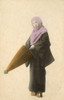 Japanese Lady About To Unfurl Her Umbrella. Poster Print By Mary Evans / Grenville Collins Postcard Collection - Item # VARMEL10434124