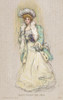 Stylish American Woman In Her Finery Poster Print By Mary Evans / Grenville Collins Postcard Collection - Item # VARMEL10508758