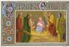 Three Wise Men And Jesus  Christmas Nativity Poster Print By Mary Evans Picture Library - Item # VARMEL10004605