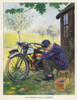 Boy And Motor Cycle Poster Print By Mary Evans Picture Library - Item # VARMEL10146754