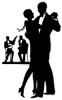 Silhouette Of Stylish Couple Dancing Poster Print By ®H L Oakley / Mary Evans - Item # VARMEL10504053