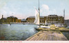 South Boston Yacht Club - Boston  Massachusetts  Usa Poster Print By Mary Evans / Grenville Collins Postcard Collection - Item # VARMEL11035096