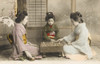 Three Japanese Geisha Girls Playing Go Poster Print By Mary Evans / Grenville Collins Postcard Collection - Item # VARMEL10272542
