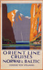 Orient Line Cruises To Norway & The Baltic Poster Print By Mary Evans Picture Library/Onslow Auctions Limited - Item # VARMEL10281037