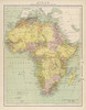 Map Of Africa 1888 Poster Print By Mary Evans Picture Library - Item # VARMEL10001939