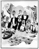 Sketch Of Gambling At The Monte Carlo Casino  1920S Poster Print By Mary Evans / Jazz Age Club Collection - Item # VARMEL10509158