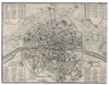 Map/Paris 18C Poster Print By Mary Evans Picture Library - Item # VARMEL10123040
