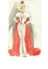 Red Cloak' - Murray'S Cabaret Club Costume Design Poster Print By ® The Murrayæs Cabaret Club Collection / Mary Evans Picture Library - Item # VARMEL11677800
