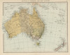 Maps/Australia / New Zea Poster Print By Mary Evans Picture Library - Item # VARMEL10015338