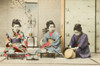 Three Geisha Girls Eating A Meal Poster Print By Mary Evans / Grenville Collins Postcard Collection - Item # VARMEL10272197