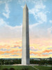 Washington Dc  Usa - The Washington Monument Poster Print By Mary Evans / Grenville Collins Postcard Collection - Item # VARMEL10901960