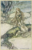 Water Spirit Undine 1909 Poster Print By Mary Evans Picture Library/Arthur Rackham - Item # VARMEL10021379